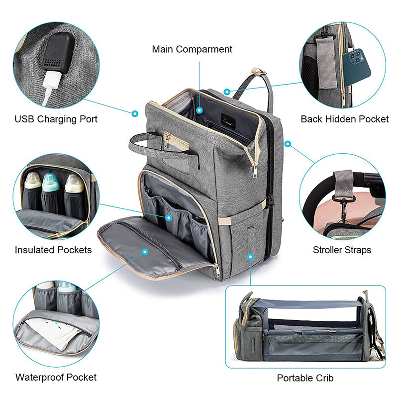 VersaCare Diaper Bag Backpack